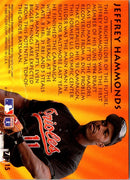 1995 Fleer Jeffrey Hammonds