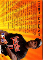 1995 Fleer Jeffrey Hammonds #8