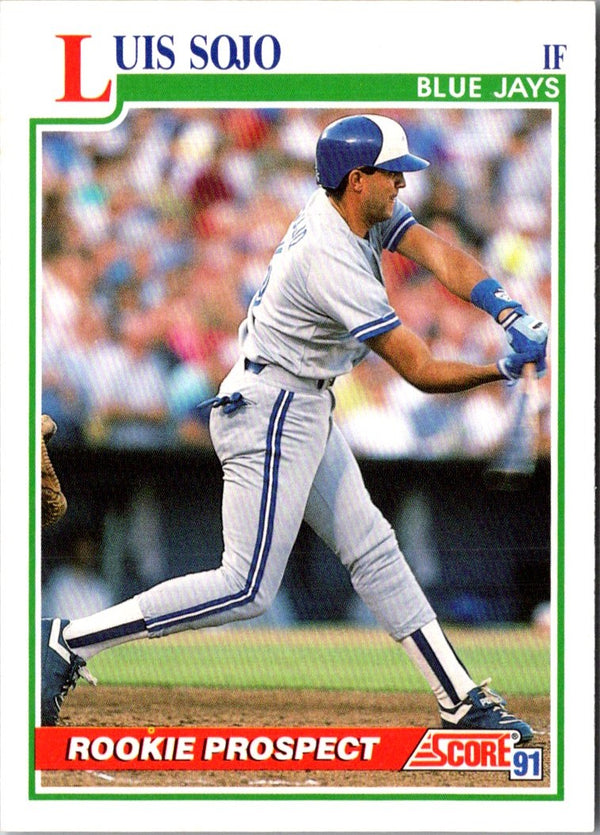 1991 Score Luis Sojo #342