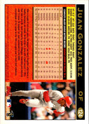 1997 Topps Juan Gonzalez