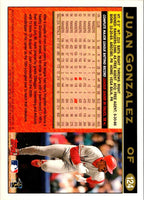 1997 Topps Juan Gonzalez #124