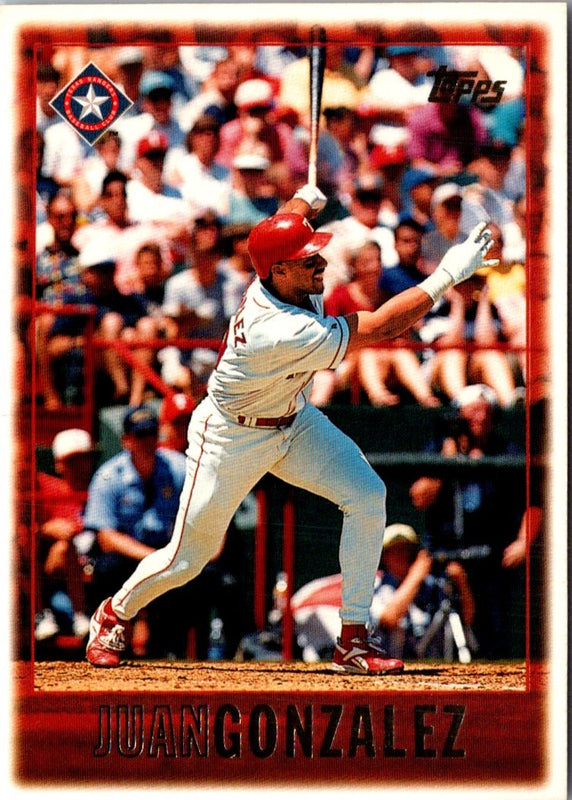 1997 Topps Juan Gonzalez #124