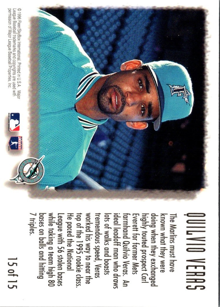 1996 Fleer Rookie Sensations Quilvio Veras