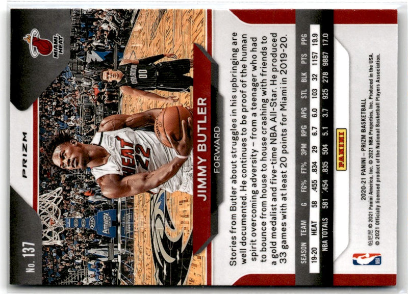 2020 Panini Prizm Jimmy Butler