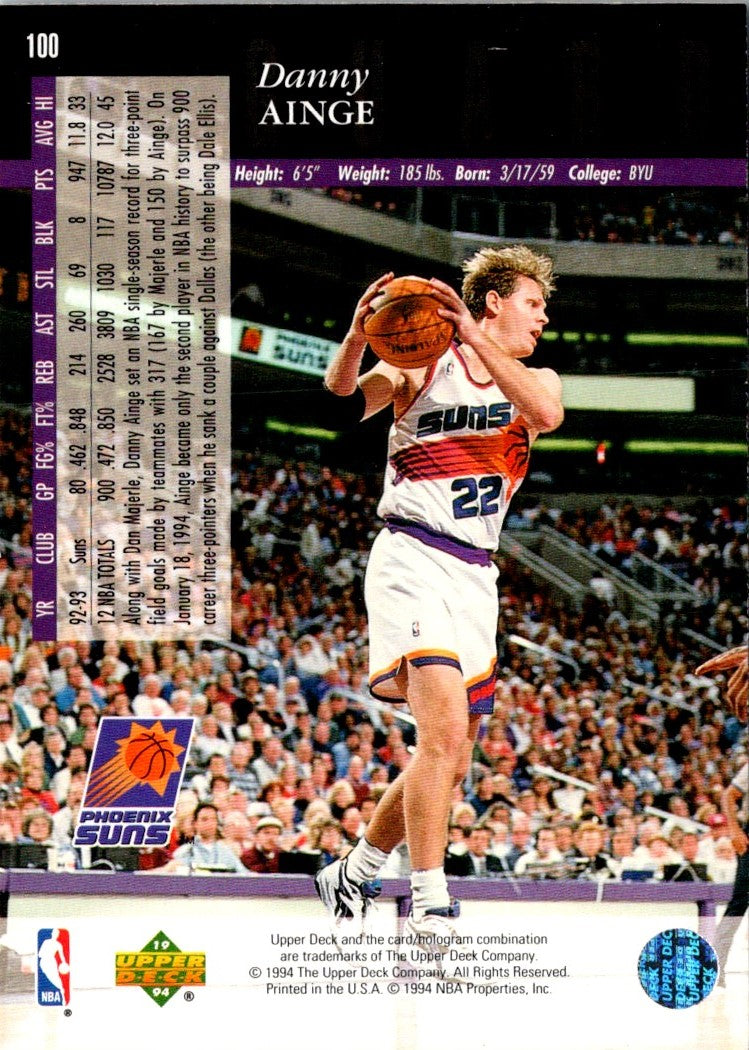 1993 Upper Deck Special Edition Danny Ainge