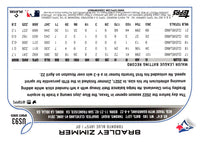 2022 Topps Update Bradley Zimmer #US93