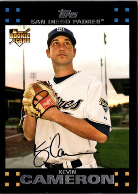 2007 Topps Kevin Cameron #632 Rookie
