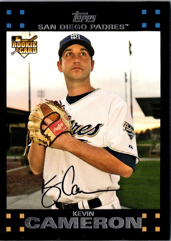 2007 Topps Kevin Cameron #632 Rookie