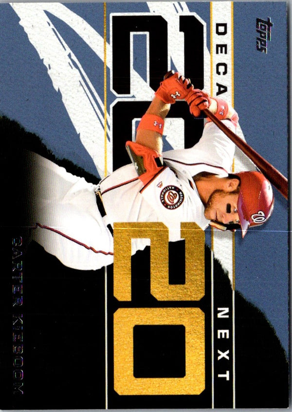 2020 Topps Decade's Next Blue Carter Kieboom #DN-29