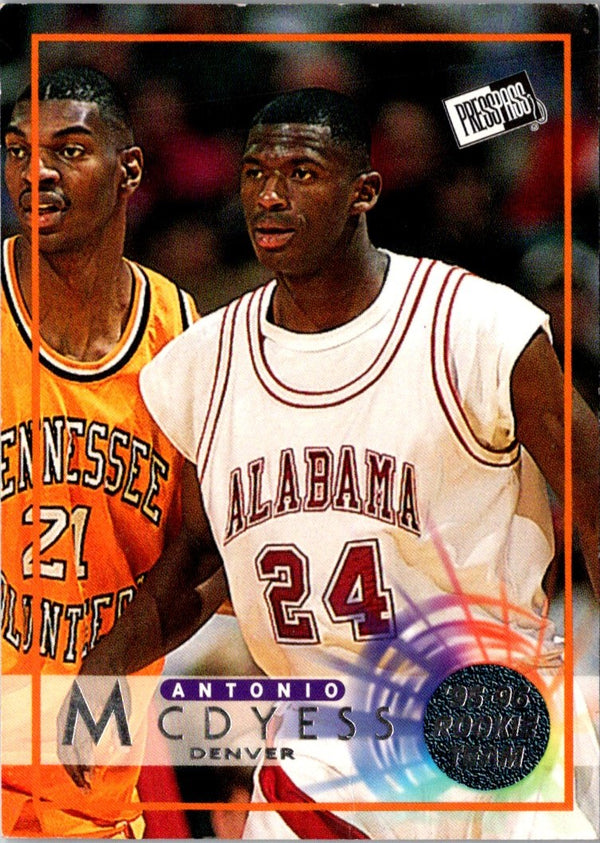 1996 Press Pass Swisssh Antonio McDyess #38