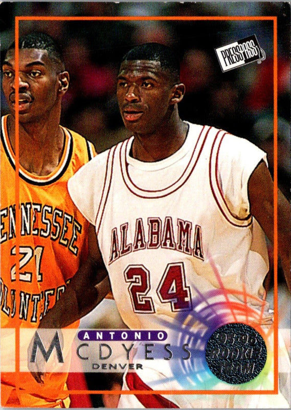 1996 Press Pass Swisssh Antonio McDyess #38