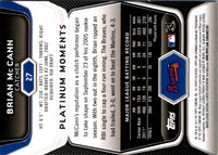 2012 Bowman Platinum Brian McCann #27