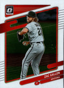2021 Donruss Optic Red Wave Zac Gallen