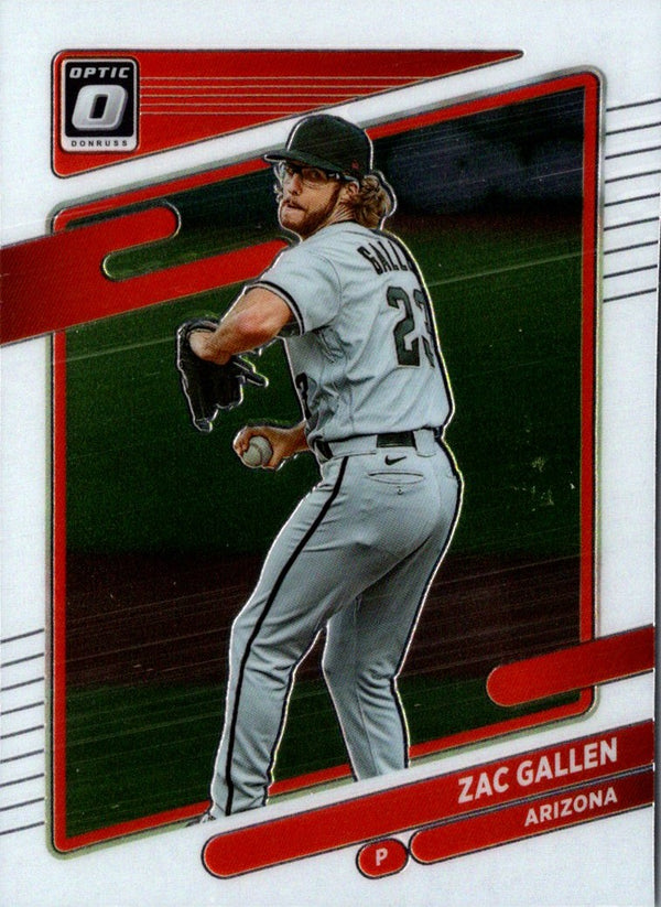 2021 Donruss Optic Red Wave Zac Gallen #149
