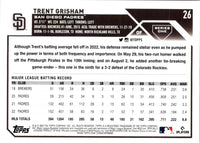 2023 Topps Gold Trent Grisham #26