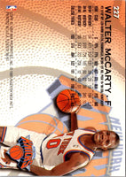 1996 Fleer Walter McCarty #227 Rookie