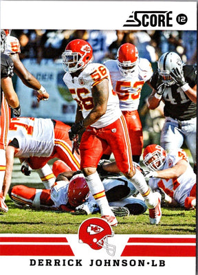2012 Score Derrick Johnson #244