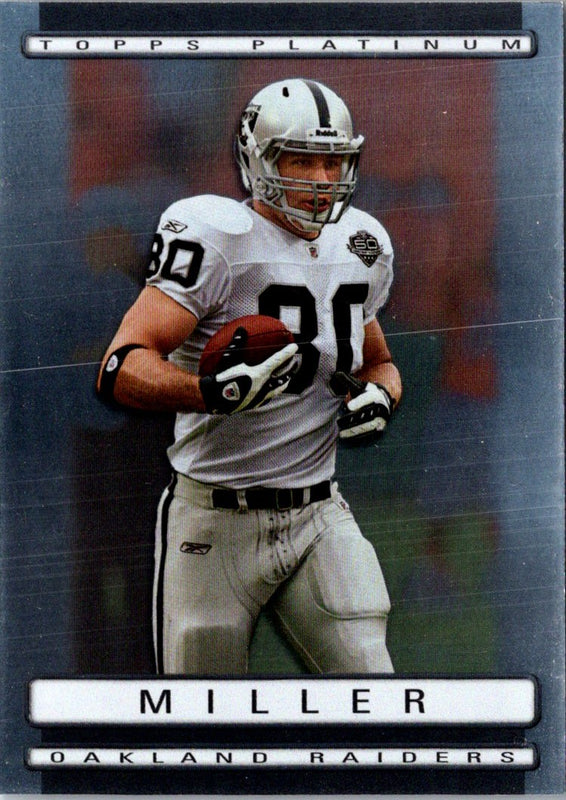 2009 Topps Platinum Zach Miller #82