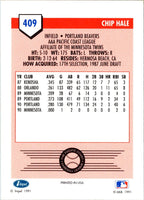 1991 Line Drive AAA Chip Hale #409
