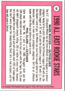1990 Baseball Card Magazine '69 Topps Replicas AL East Rookies (Mark Whiten/Phil Clark)