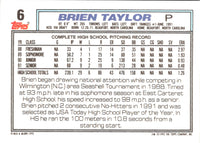 1992 Topps Gold Brien Taylor #6