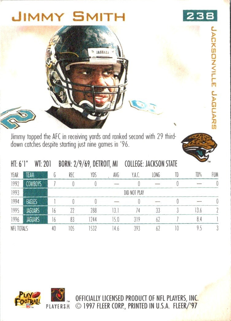 1997 Fleer Traditions Jimmy Smith