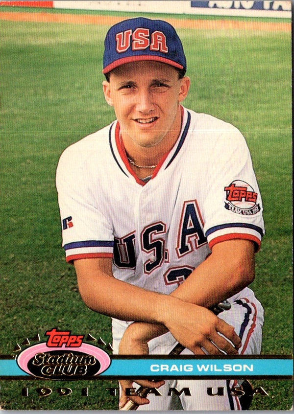 1992 Stadium Club Dome Craig Wilson #196