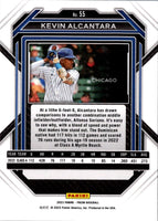 2023 Panini Prizm Blue Ice Kevin Alcantara #55