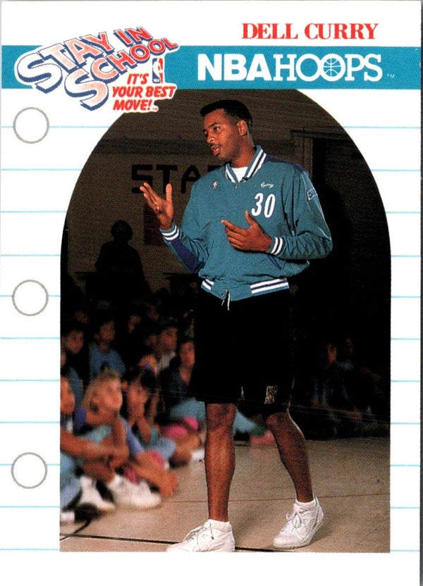 1990 Hoops Dell Curry #387