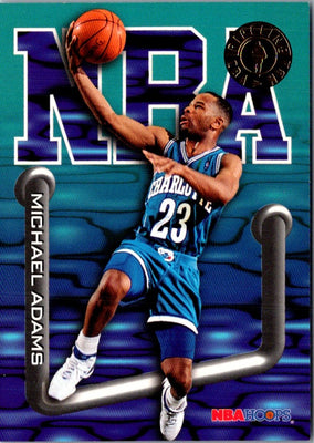1995 Hoops Michael Adams/Darick Martin #228