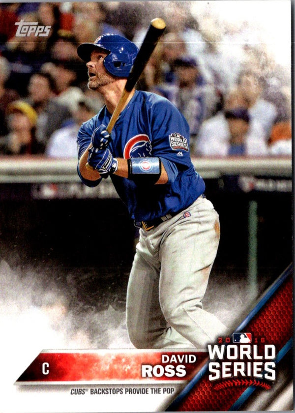 2016 Topps Chicago Cubs World Series Champions Blister Set David Ross #WS-13