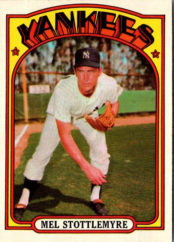 1972 Topps Mel Stottlemyre #325