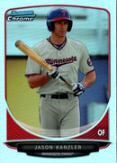 2013 Bowman Draft Picks & Prospects Chrome Refractors Jason Kanzler