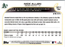 2022 Topps Chrome Update Nick Allen
