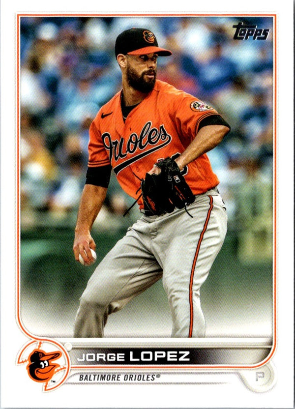 2022 Topps Jorge Lopez #552