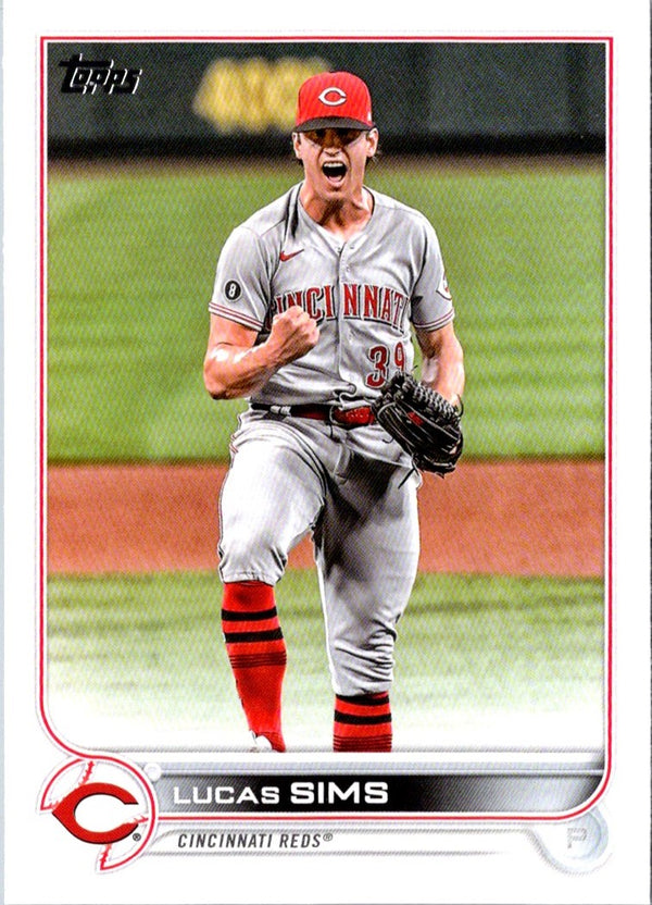 2022 Topps Update Lucas Sims #US161