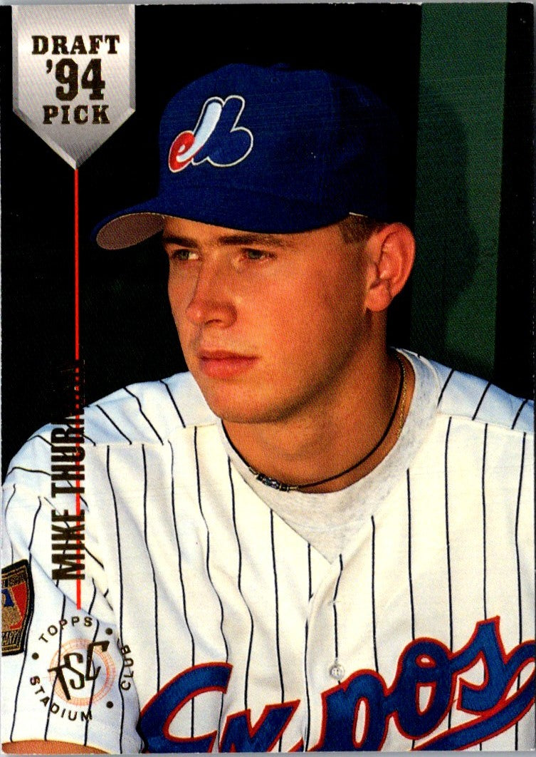 1994 Stadium Club Draft Picks Mike Thurman