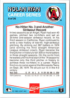 1992 Donruss Coca-Cola Nolan Ryan Nolan Ryan #8