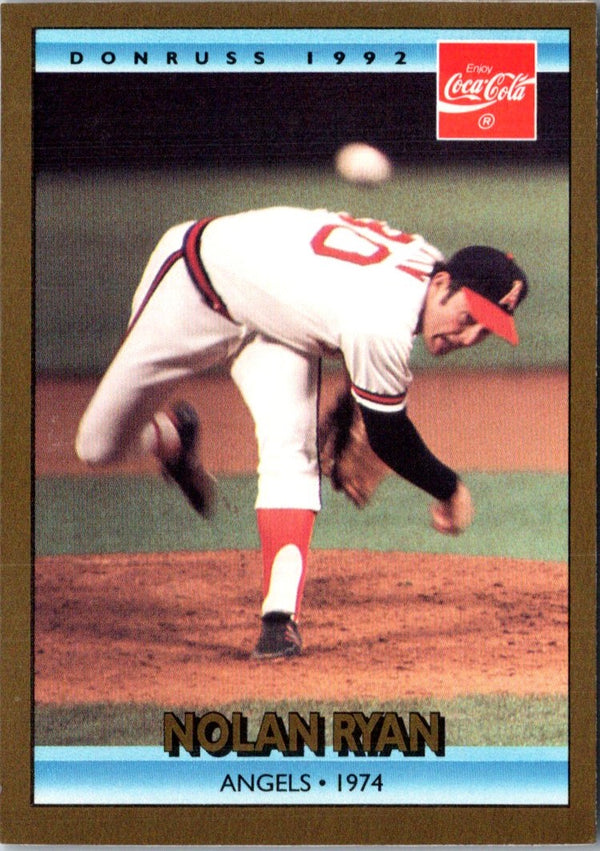 1992 Donruss Coca-Cola Nolan Ryan Nolan Ryan #8