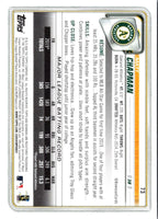 2020 Bowman Matt Chapman #73