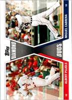 2011 Topps Diamond Duos Albert Pujols/Miguel Cabrera #DD-PC