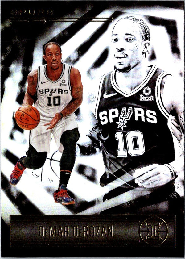 2021 Panini National Treasures Colossal Logoman DeMar DeRozan #50