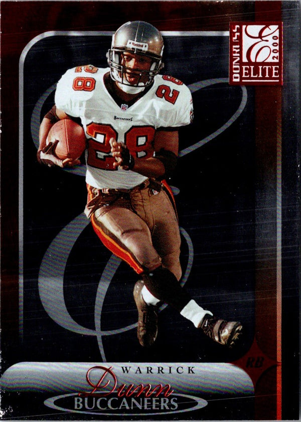 2000 Donruss Elite Warrick Dunn #96