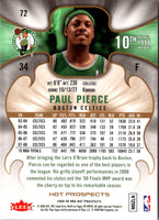 2008 Fleer Hot Prospects Paul Pierce #72