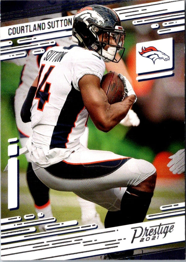 2021 Panini Prestige Courtland Sutton #38