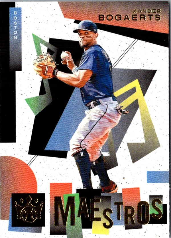 2022 Panini Diamond Kings Maestros Xander Bogaerts #M-13