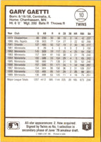 1990 Donruss Best of the AL Gary Gaetti #10