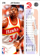 1992 Upper Deck Jeff Sanders
