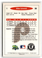1991 Classic Best Mike Schmidt #1