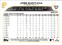 2022 Topps Chrome Update Jose Quintana #USC195